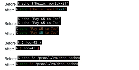 zsh-syntax-hightlighter